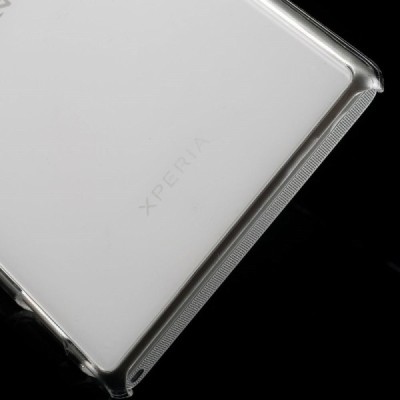 Sony Xperia M2 plastikinis skaidrus (permatomas) dėklas - nugarėlė / Priedai.lt