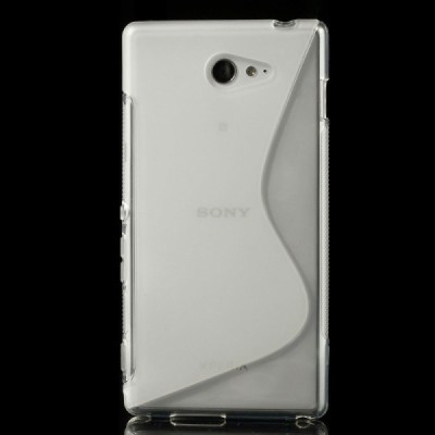 Sony Xperia M2 dzidrs cieta silikona futrālis / Vacins.lv