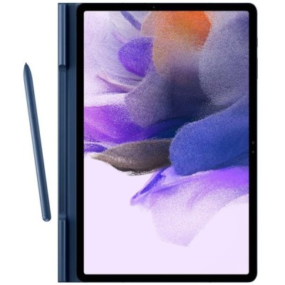Origināls Samsung Galaxy Tab S7 FE 12.4", S7+ 12.4" (T976) Book Cover EF-BT730 ādas atvēramais tumši zils maciņš | Vacins.lv