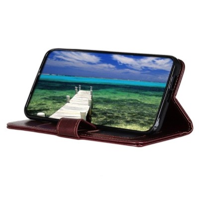 Sony Xperia 1 IV atvēramais ādas brūns maciņš (maks) | Vacins.lv