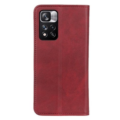 Xiaomi Redmi Note 11 Pro+ „Split“ sērijas sarkans atvērams maciņš, maks | Vacins.lv