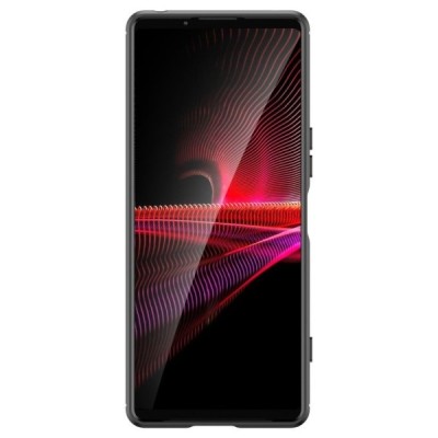 Sony Xperia 1 IV „Carbon“ cieta silikona (TPU) melns apvalks | vacins.lv