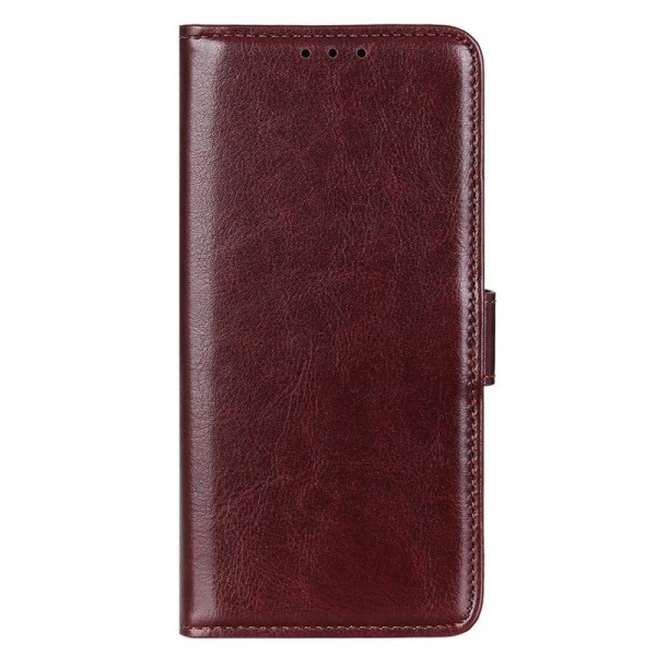 Atverčiamas dėklas - rudas (Redmi Note 11 Pro+)