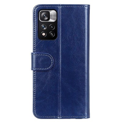 Xiaomi Redmi Note 11 Pro+ atvēramais ādas zils maciņš (maks) | Vacins.lv