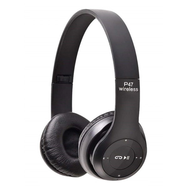 „P47“ Wireless bezvadu austiņas - melnā