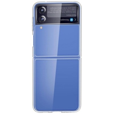 Samsung Galaxy Z Flip4 (F721) plastmasas dzidrs (caurspīdīgs) apvalks | Vacins.lv