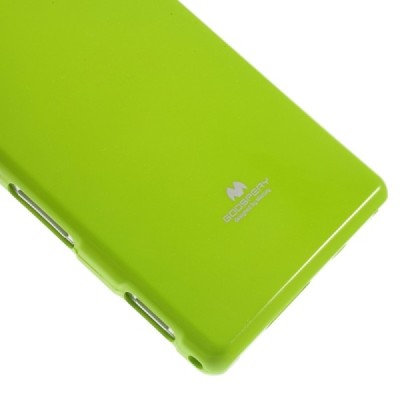 Sony Xperia M2 D2303 Mercury žalias kieto silikono tpu dėklas - nugarėlė / Priedai.lt