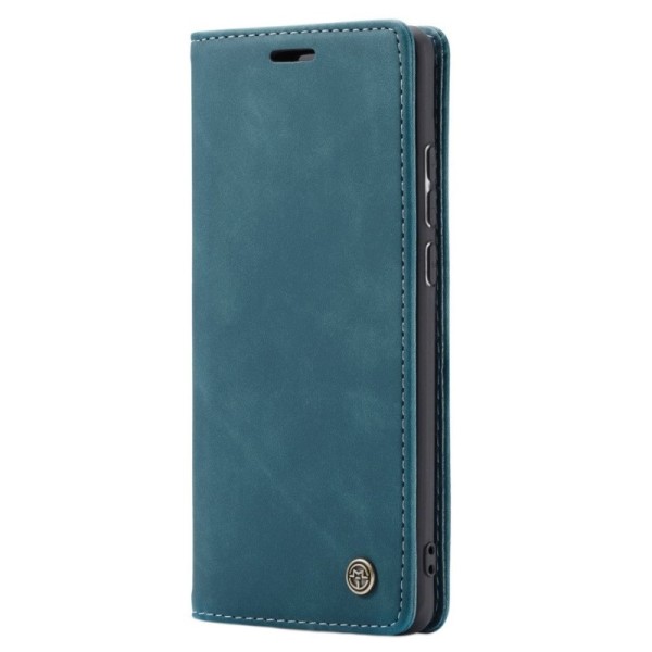 „CaseMe“ Retro solīds atvēramais ādas maciņš - zaļš (Mi 9T / Mi 9T Pro)