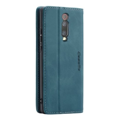 Xiaomi Mi 9T (Mi 9T Pro) CaseMe Retro solīds atvēramais ādas zaļš maciņš - maks | Vacins.lv