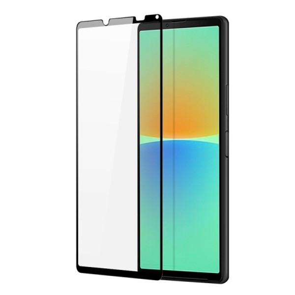 „Dux Ducis“ Tempered Glass pilnīgi aizsedzams ekrāna aizsargstikls 2.5D - melns (Xperia 10 IV)
