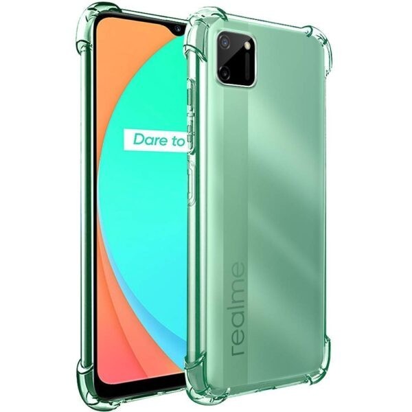 Sustiprintos apsaugos dėklas - skaidrus (Realme C11)