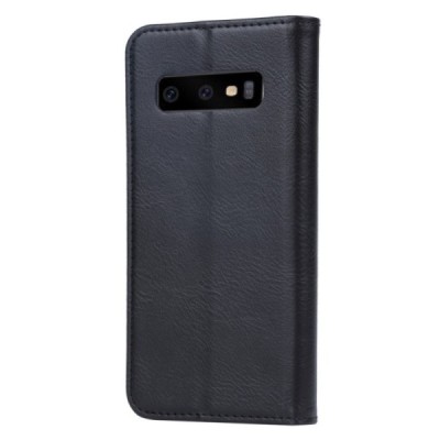 Greznais „Comma“ sērijas ādas atvērams melns Samsung Galaxy S10e (G970) futrālis | Vacins.lv