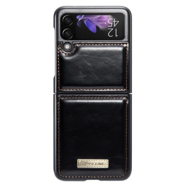 „CaseMe“ solidus plastikinis dėklas - juodas (Galaxy Z Flip3)