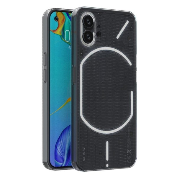 Cieta silikona (TPU) vāciņš - dzidrs (Nothing Phone 1)