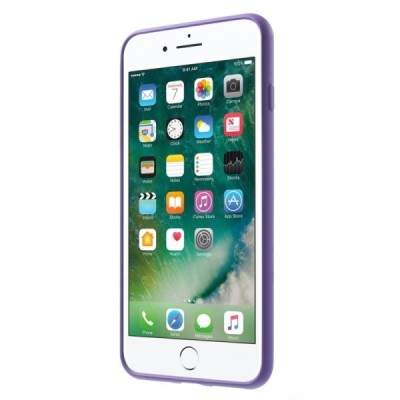 Apple iPhone 7 Plus (8 Plus) „Roar“ cieta silikona (TPU) violeta apvalks | vacins.lv