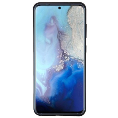 Samsung Galaxy S20 (G980) Shell cieta silikona (TPU) apvalks - melns | vacins.lv