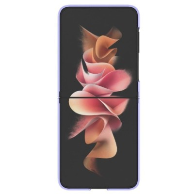 Samsung Galaxy Z Flip4 (F721) „Ring“ plastmasas violeta apvalks | vacins.lv
