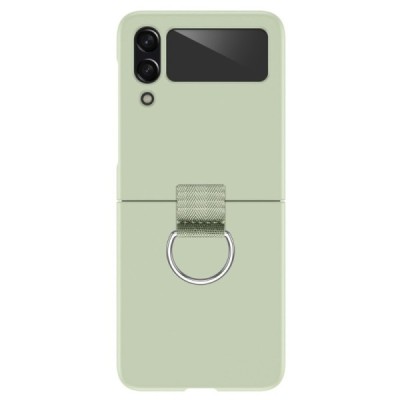 Samsung Galaxy Z Flip4 (F721) „Ring“ plastmasas zaļš apvalks | Vacins.lv