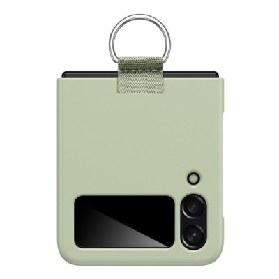 Samsung Galaxy Z Flip4 (F721) „Ring“ plastmasas zaļš apvalks | Vacins.lv