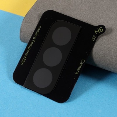 Samsung Galaxy S22 5G (SM-S901X, SM-S906X) Premium Tempered Glass apsauginis galinės kameros juodas stiklas 0.3 mm | Priedai.lt