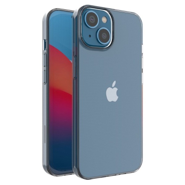 Cieta silikona (TPU) apvalks - dzidrs (iPhone 14)