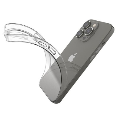 Apple iPhone 14 Pro cieta silikona (TPU) dzidrs apvalks | vacins.lv