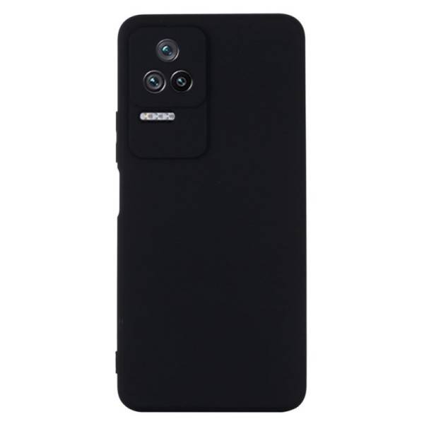 „Shell“ cieta silikona (TPU) apvalks - melns (Poco F4)