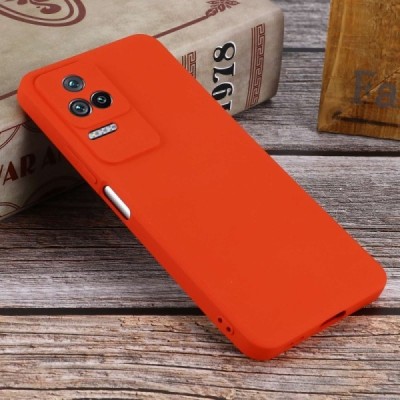 Xiaomi Poco F4 5G Shell cieta silikona (TPU) apvalks - sarkans | vacins.lv