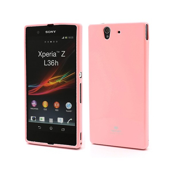 „Mercury“ futrālis - rozs (Xperia Z)