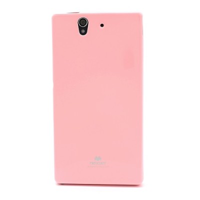 Sony Xperia Z Mercury rozs cieta silikona (TPU) futrālis / Vacins.lv