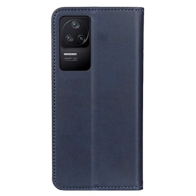 Xiaomi Poco F4 5G „Split“ sērijas zils atvērams maciņš, maks | Vacins.lv