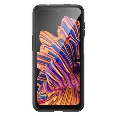 Samsung Galaxy Xcover 6 Pro (G736) „Carbon“ cieta silikona (TPU) melns apvalks | vacins.lv