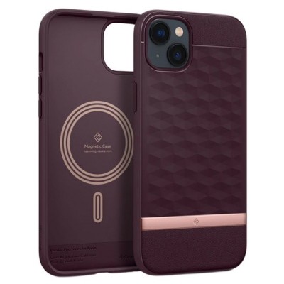 Apple iPhone 14 „Caseology“ Parallax Mag bordo silikons apvalks | vacins.lv