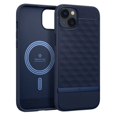 Apple iPhone 14 „Caseology“ Parallax Mag zils silikons apvalks | vacins.lv