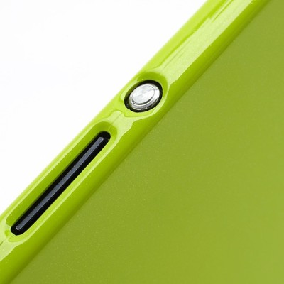 Sony Xperia Z Mercury žalias kieto silikono tpu dėklas - nugarėlė / Priedai.lt