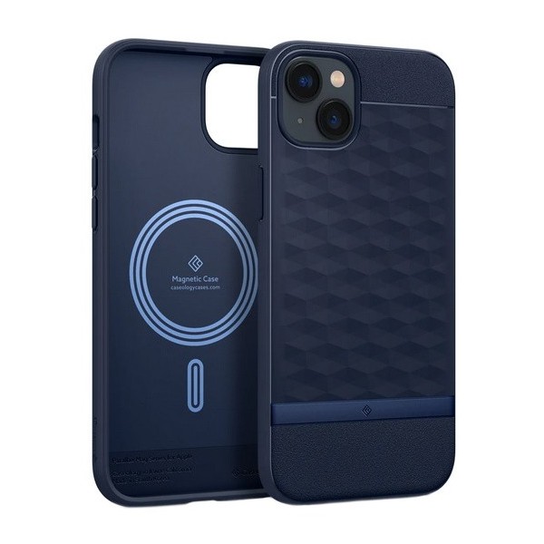 „Caseology“ Parallax Mag apvalks - zils (iPhone 14 Plus)