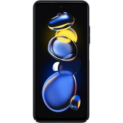 Nillkin Frosted Shield Xiaomi Poco X4 GT (Redmi Note 11T Pro, Redmi Note 11T Pro+) melns plastmasas futrālis | Vacins.lv