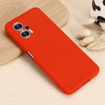 Xiaomi Poco X4 GT (Redmi Note 11T Pro, Redmi Note 11T Pro+) Shell cieta silikona (TPU) sarkans apvalks | vacins.lv