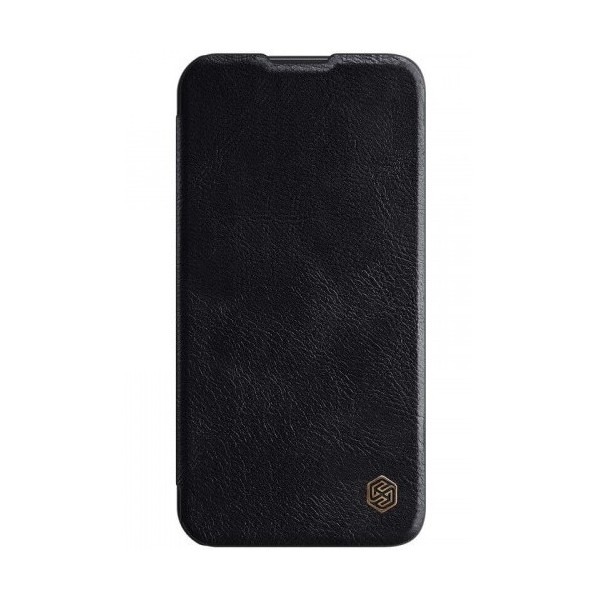 „Nillkin“ Qin Pro atvēramais maciņš - melns (iPhone 14 Pro)