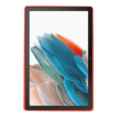 Samsung Galaxy Tab A8 10.5 2021 (X200, X205) „Shell“ cieta silikona (TPU) sarkans apvalks | vacins.lv