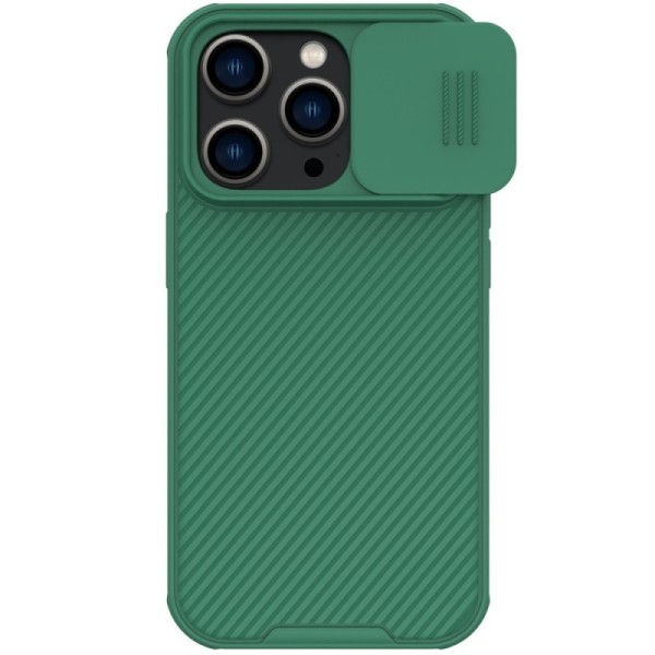 „Nillkin“ CamShield Pro dėklas - žalias (iPhone 14 Pro)