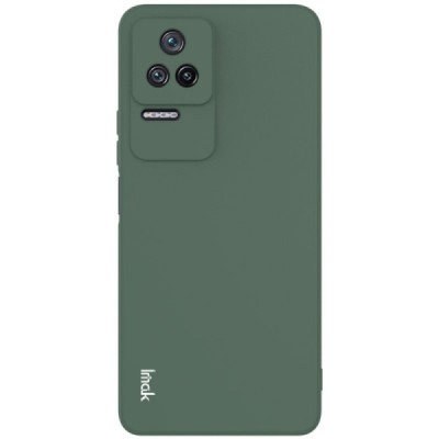 Xiaomi Poco F4 5G „Imak“ cieta silikona (TPU) zaļš apvalks | Vacins.lv