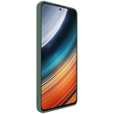 Xiaomi Poco F4 5G „Imak“ cieta silikona (TPU) zaļš apvalks | Vacins.lv