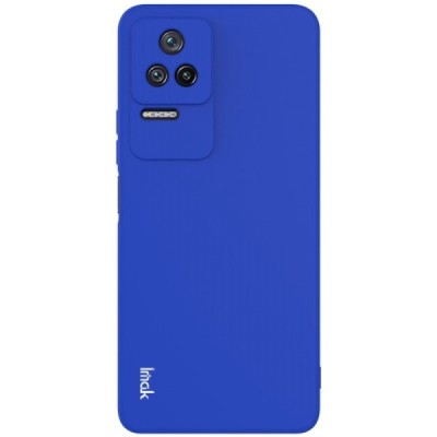 Xiaomi Poco F4 5G Imak cieta silikona (TPU) zils vāciņš | Vacins.lv