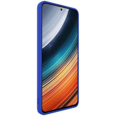 Xiaomi Poco F4 5G Imak cieta silikona (TPU) zils vāciņš | Vacins.lv
