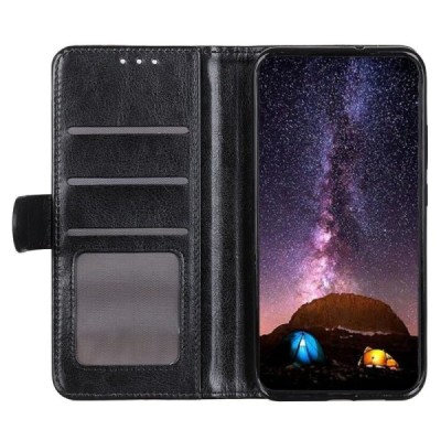 OnePlus Nord 2T 5G atvēramais ādas melns maciņš (maks) | Vacins.lv