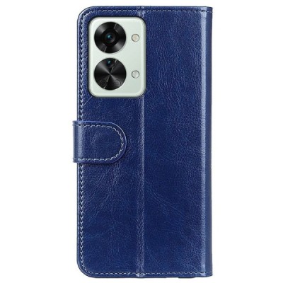 OnePlus Nord 2T 5G atvēramais ādas zils maciņš (maks) | Vacins.lv