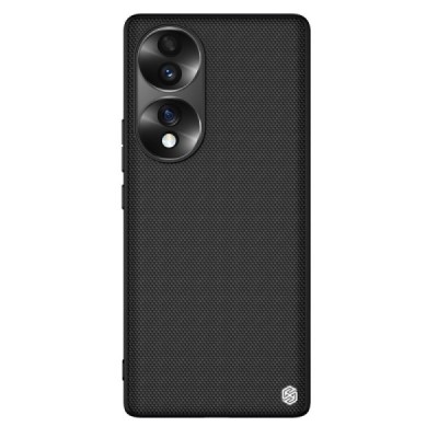 Huawei Honor 70 „Nillkin“ Textured Case juodas dėklas - nugarėlė | Priedai.lt
