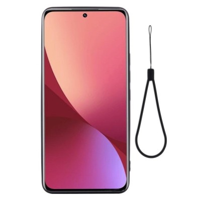 Xiaomi 12 Lite Shell kieto silikono (TPU) dėklas juodas - nugarėlė | Priedai.lt