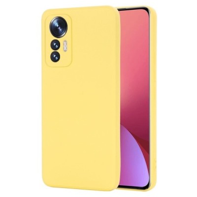 Xiaomi 12 Lite Shell cieta silikona (TPU) apvalks - dzeltens | vacins.lv